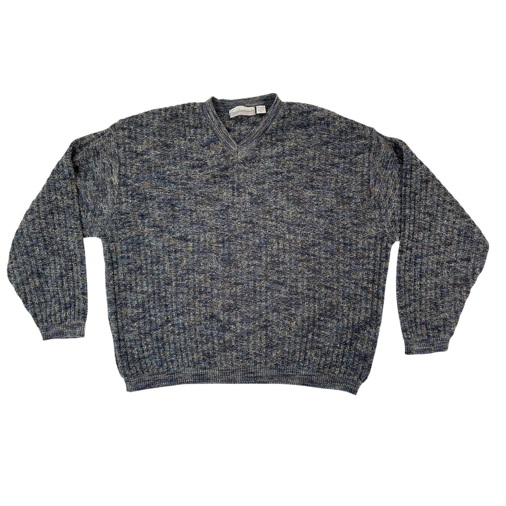 Fieldmaster Vintage Sweater‎ Mens V Neck size XL